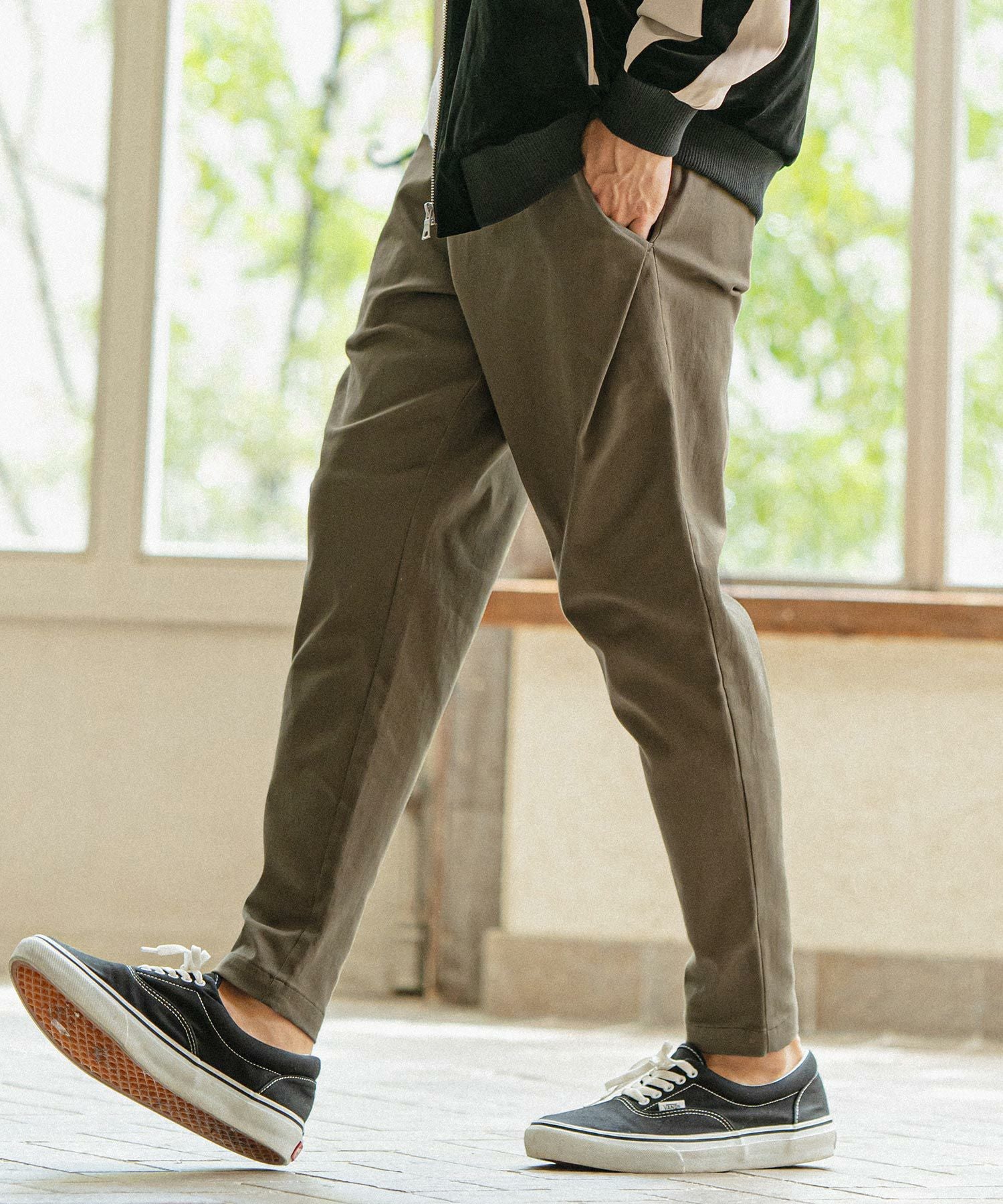 CAMBIO(カンビオ)】サルエルテーパードパンツ | CAMBIO カンビオ