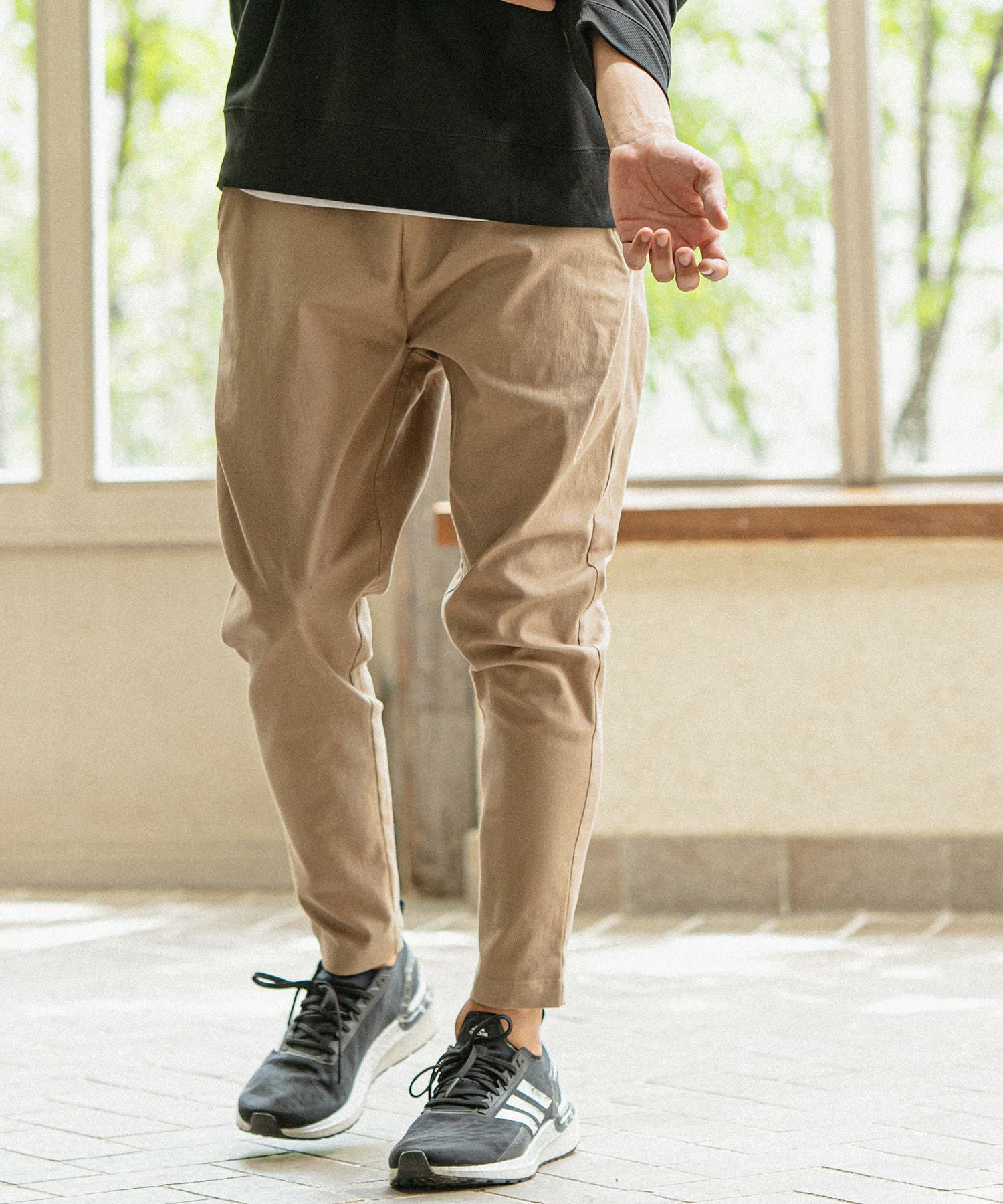 CAMBIO(カンビオ)】サルエルテーパードパンツ | CAMBIO カンビオ