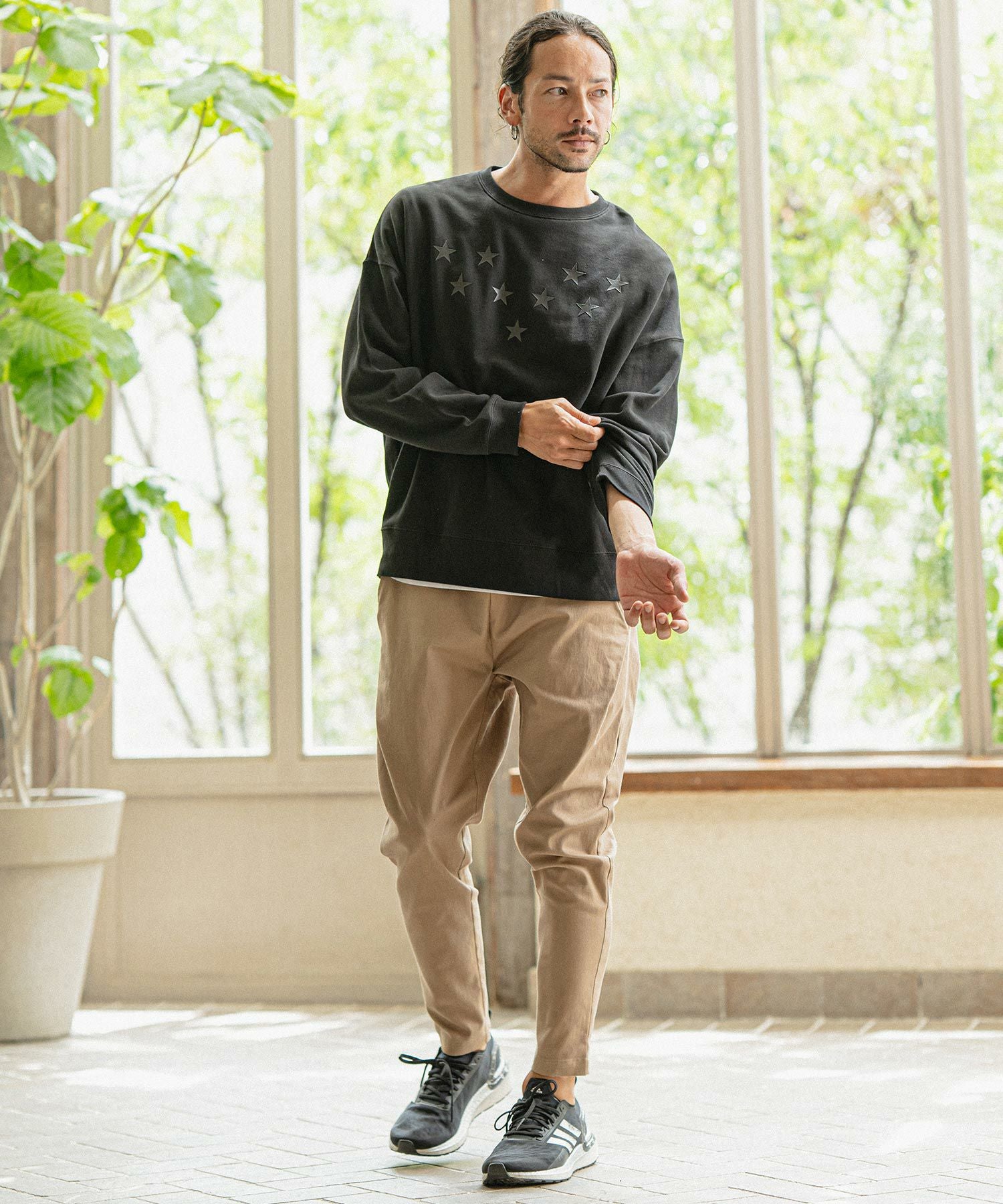 CAMBIO(カンビオ)】サルエルテーパードパンツ | CAMBIO カンビオ