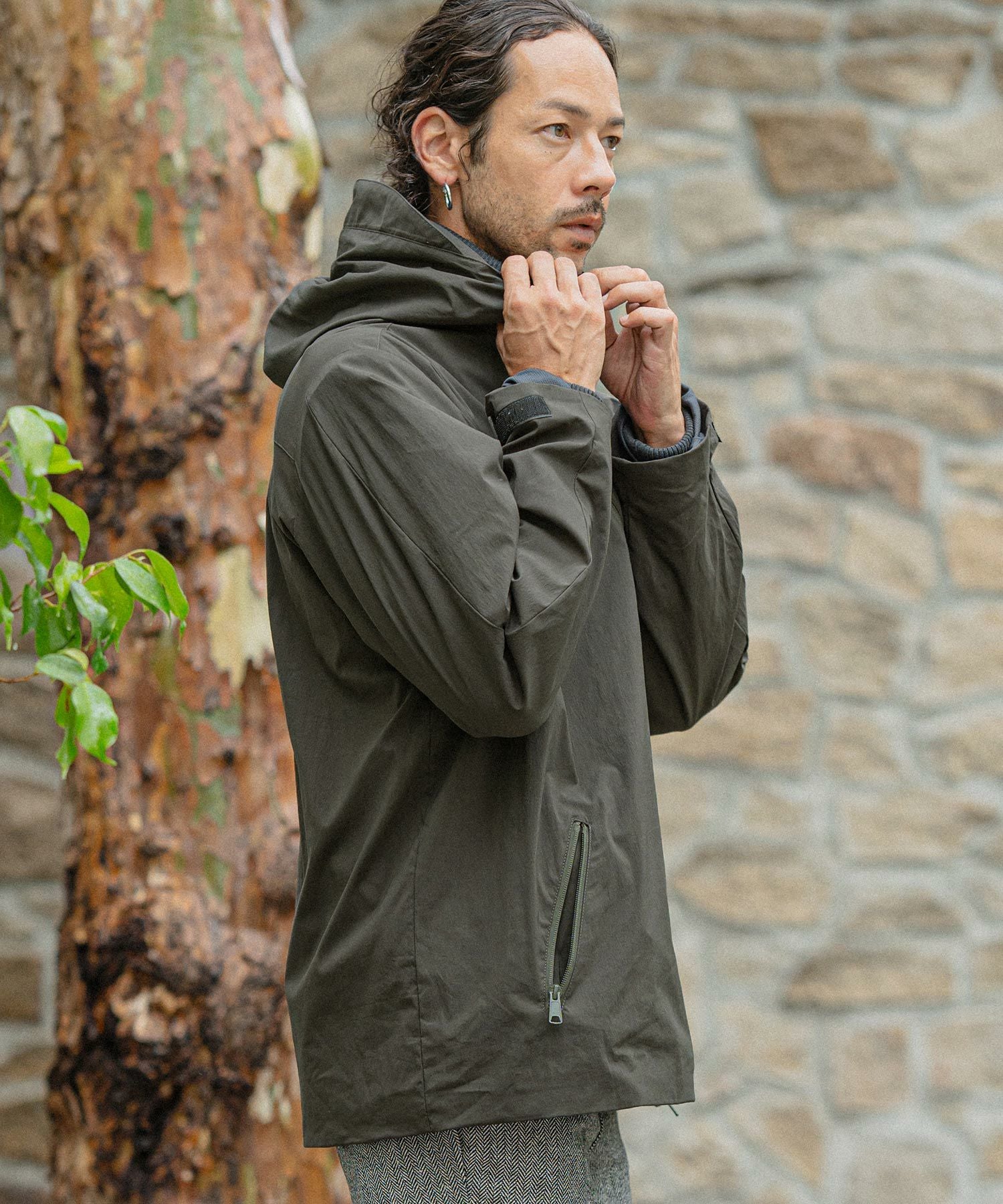マウンテンパーカー SEVEN BY SEVEN - レザーマウンテンパーカー - LEATHER MOUNTAIN PARKA