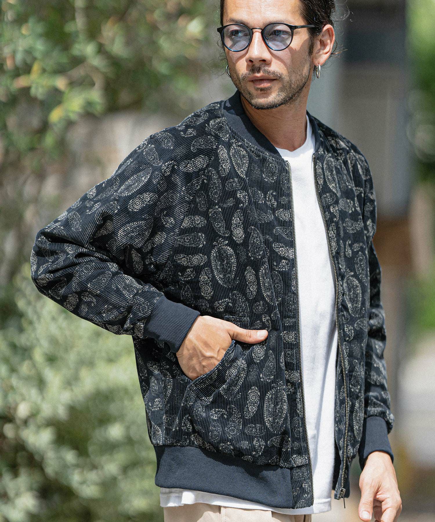 70%OFF【CAMBIO(カンビオ)】Patterned Corduroy Jacket コーデュロイ