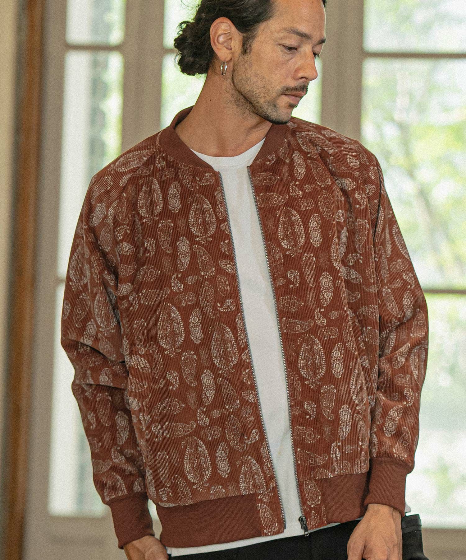 70%OFF【CAMBIO(カンビオ)】Patterned Corduroy Jacket コーデュロイ