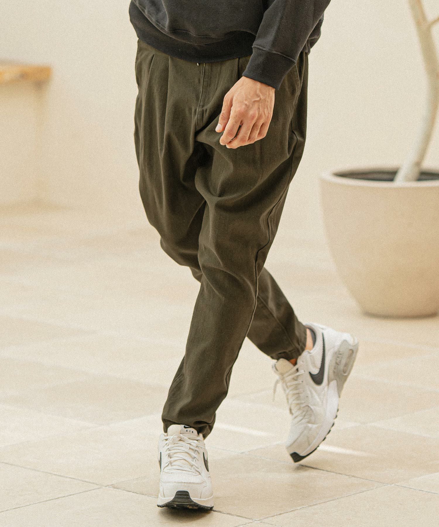 50%OFF【CAMBIO(カンビオ)】Color Denim Balloon Sarouel Tapered