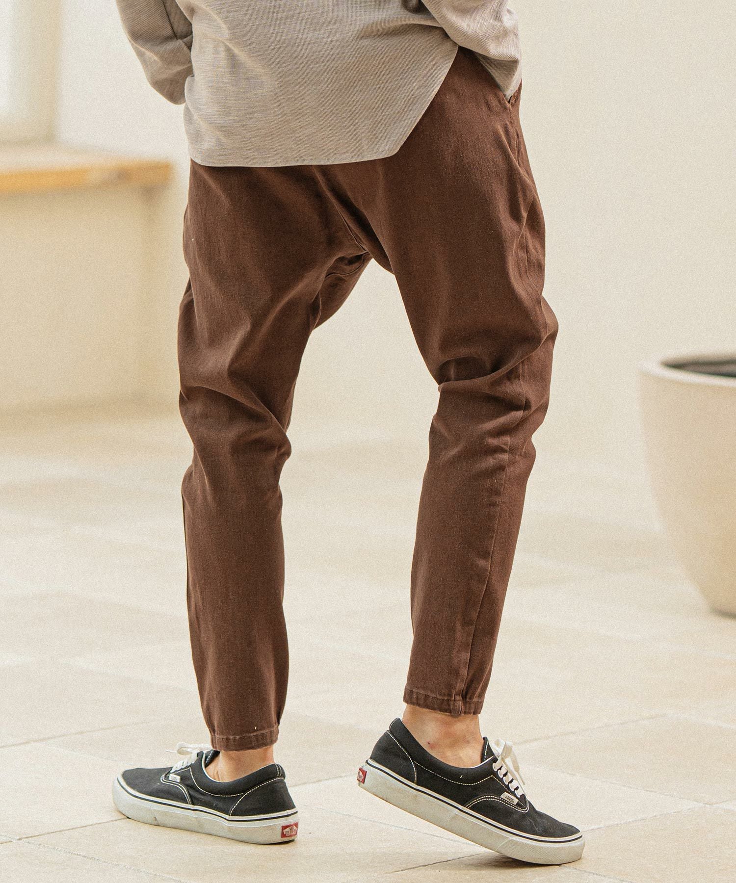 50%OFF【CAMBIO(カンビオ)】Color Denim Balloon Sarouel Tapered