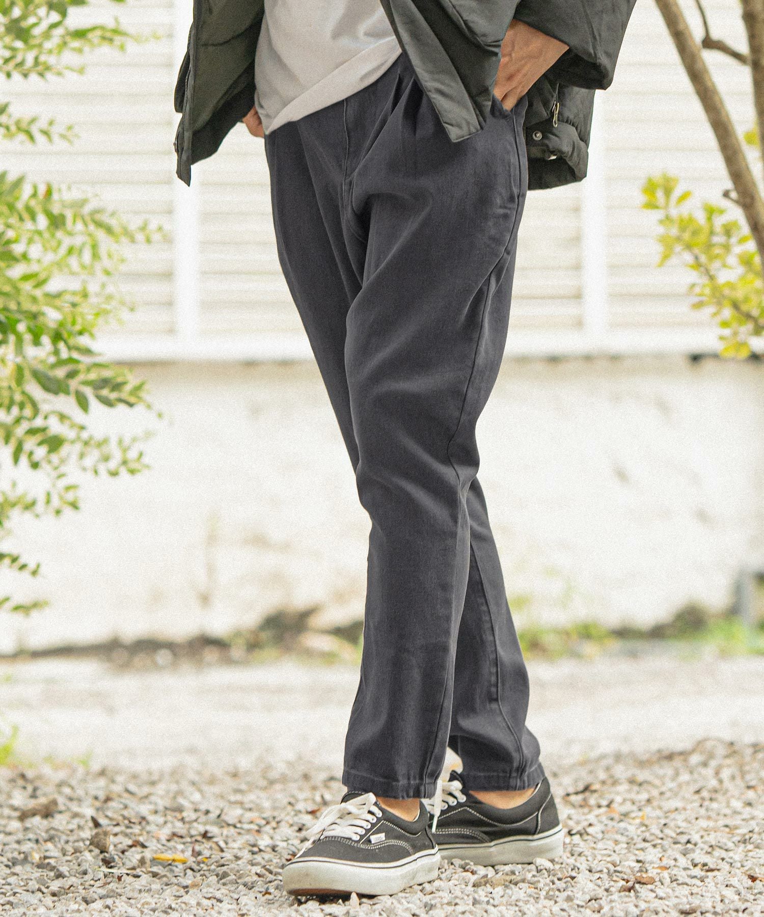 50%OFF【CAMBIO(カンビオ)】Color Denim Balloon Sarouel Tapered