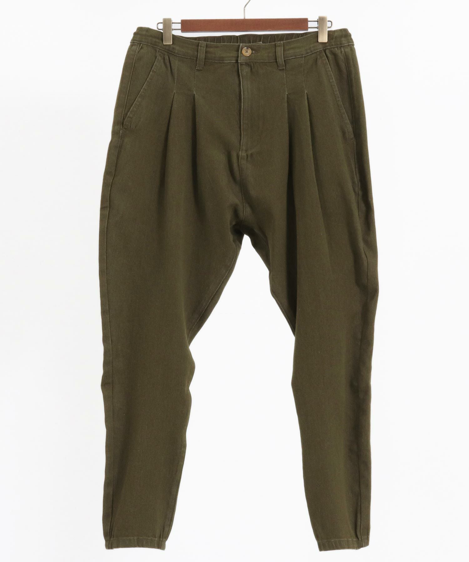 50%OFF【CAMBIO(カンビオ)】Color Denim Balloon Sarouel Tapered