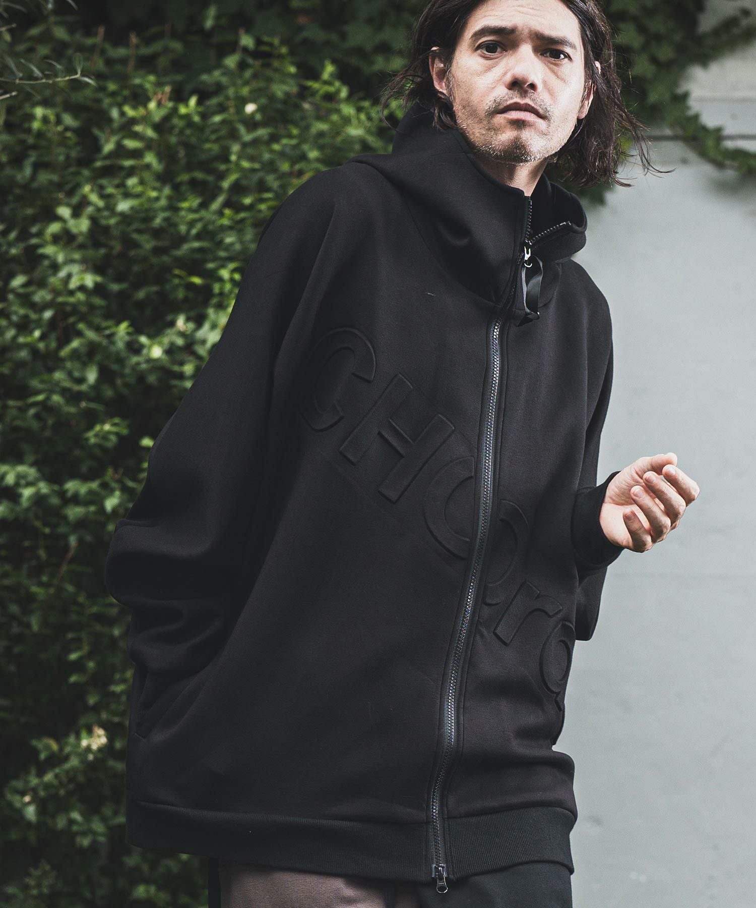 70%OFF【NOISESCAPE(ノイズスケープ)】Double knit material zip