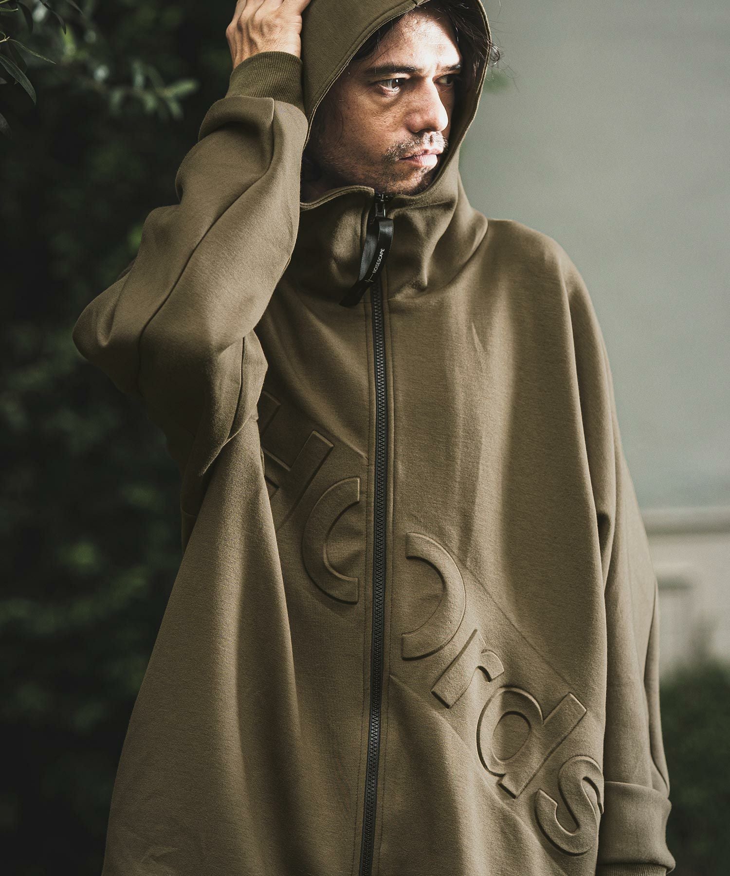 70%OFF【NOISESCAPE(ノイズスケープ)】Double knit material zip