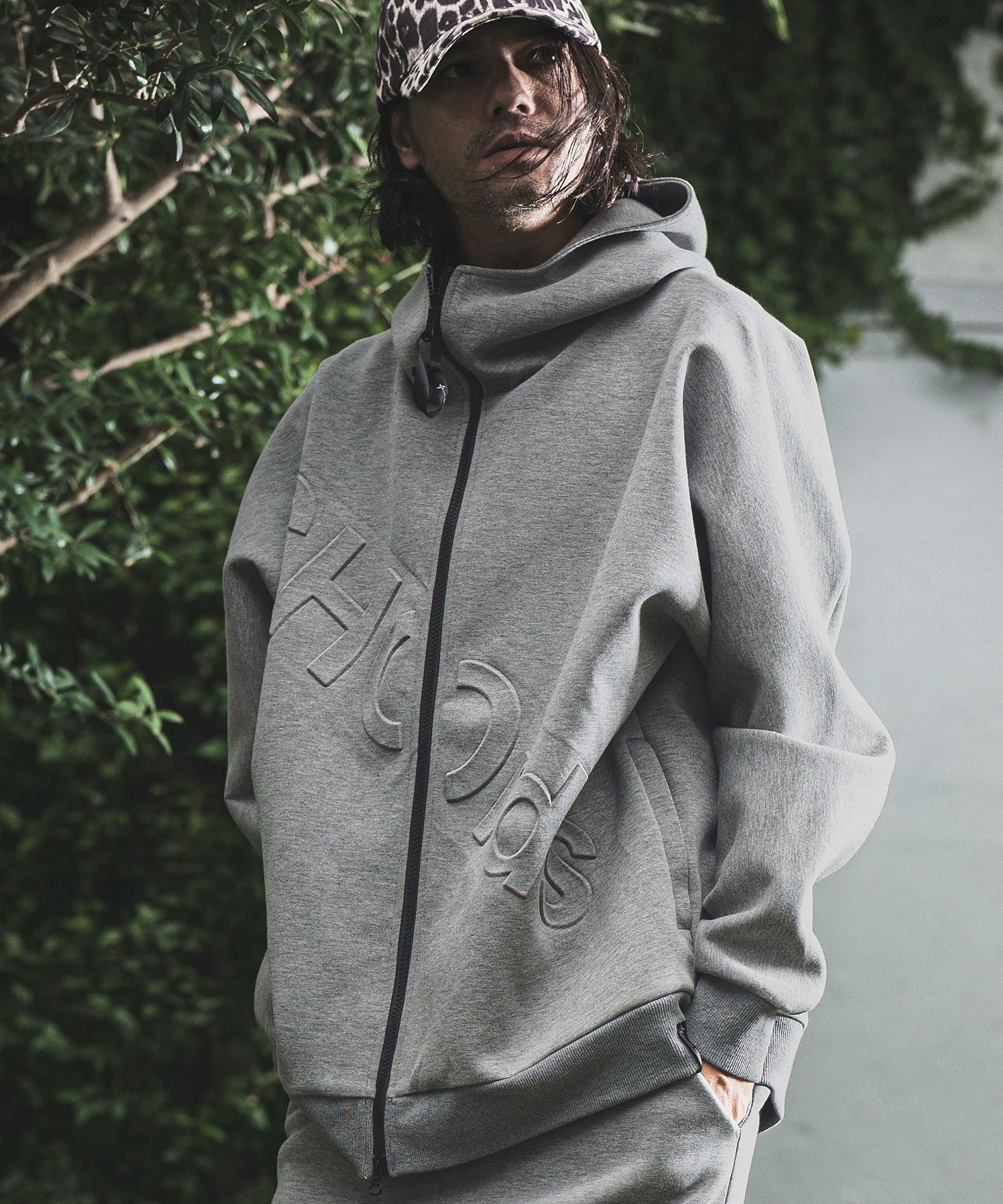 70%OFF【NOISESCAPE(ノイズスケープ)】Double knit material zip