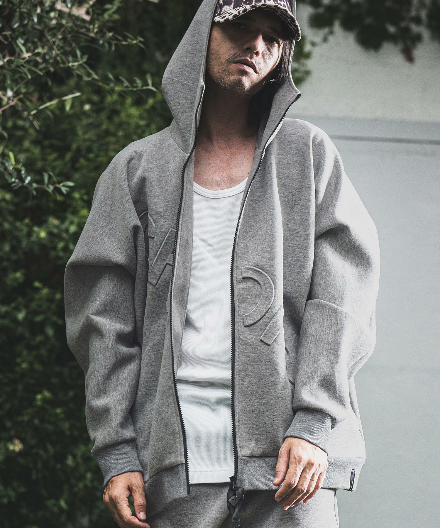 70%OFF【NOISESCAPE(ノイズスケープ)】Double knit material zip