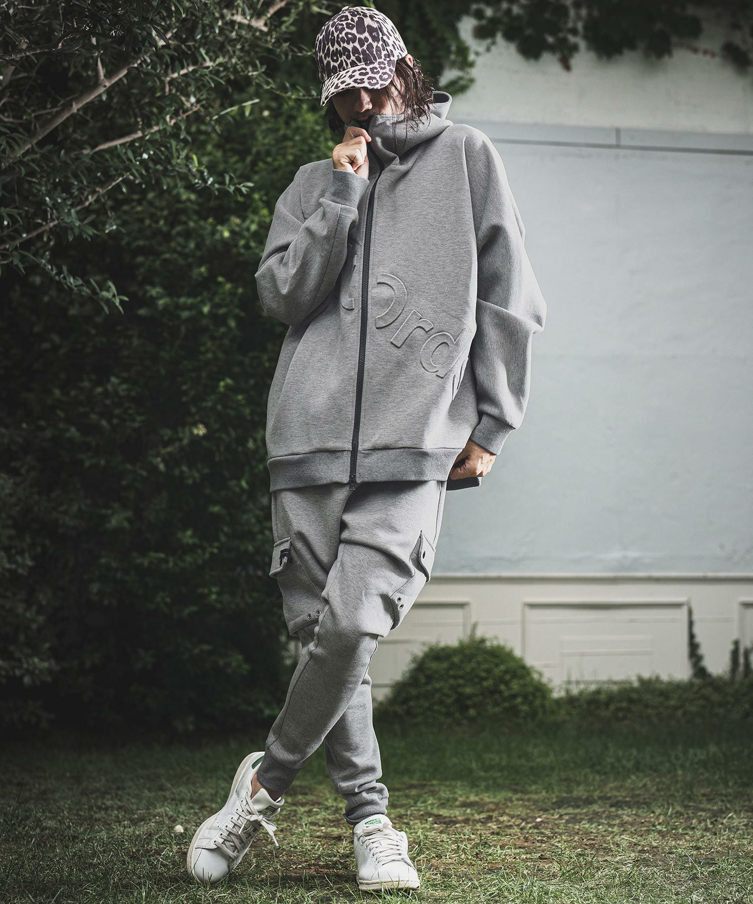 70%OFF【NOISESCAPE(ノイズスケープ)】Double knit material zip