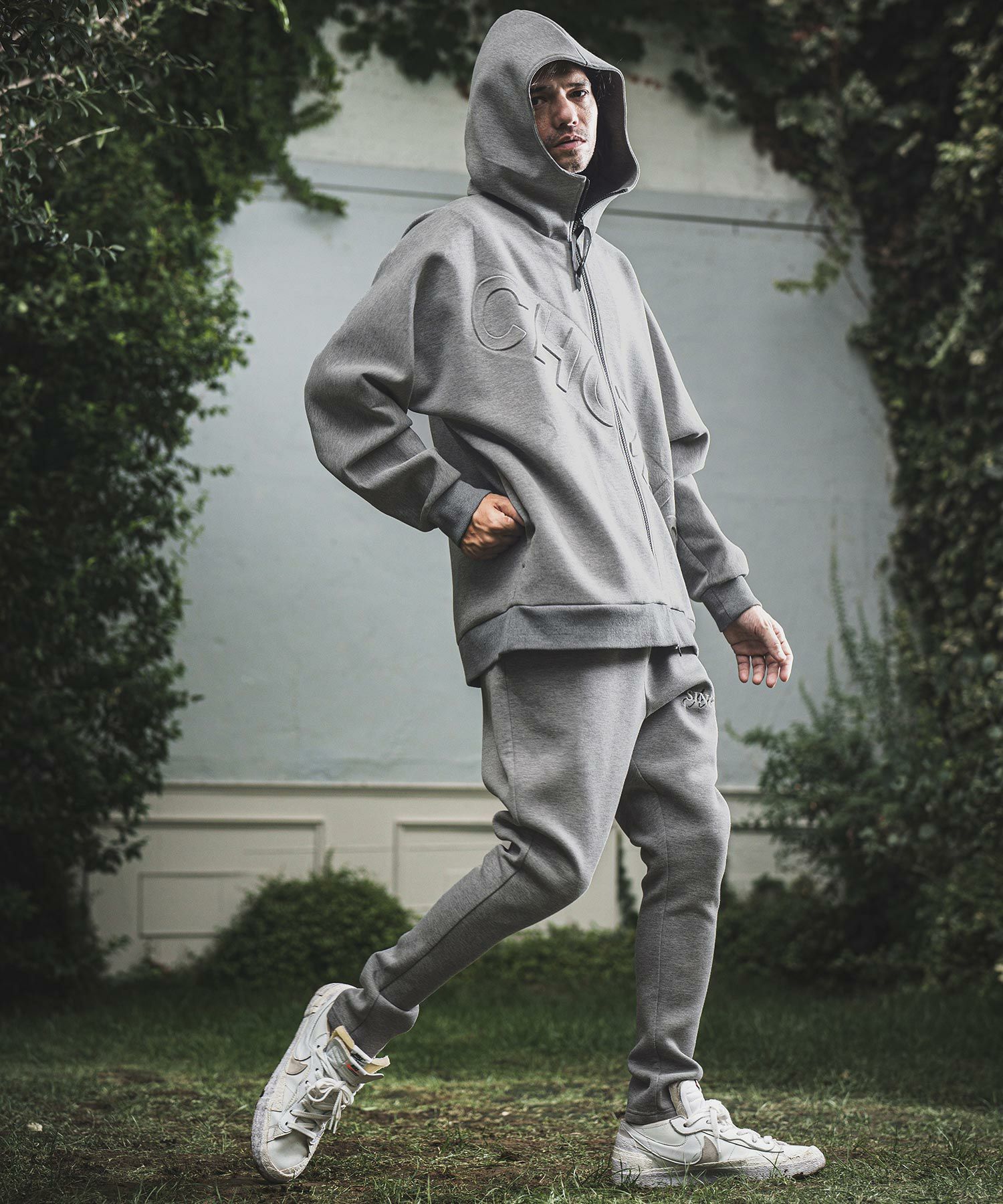 70%OFF【NOISESCAPE(ノイズスケープ)】Double knit material zip