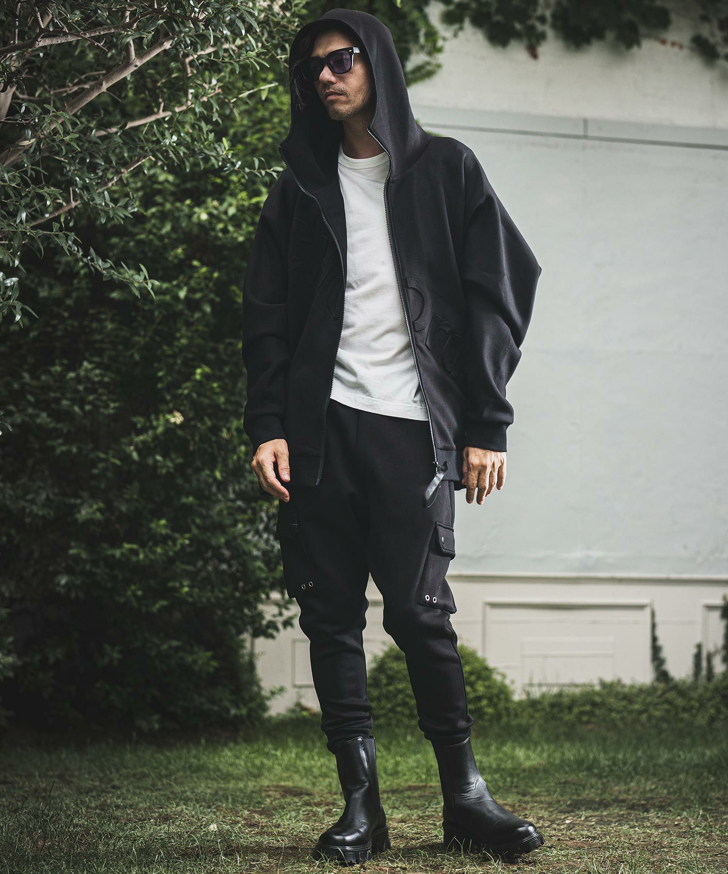 70%OFF【NOISESCAPE(ノイズスケープ)】Double knit material zip