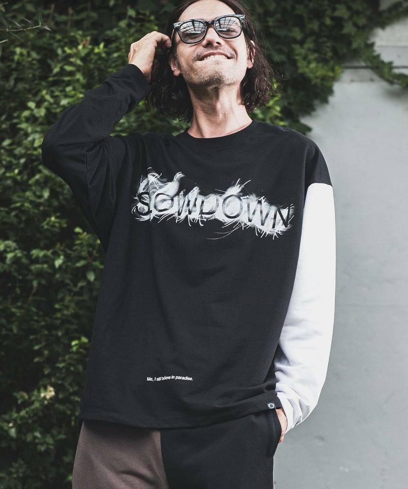 60%OFF【NOISESCAPE(ノイズスケープ)】One sleeve color scheme 