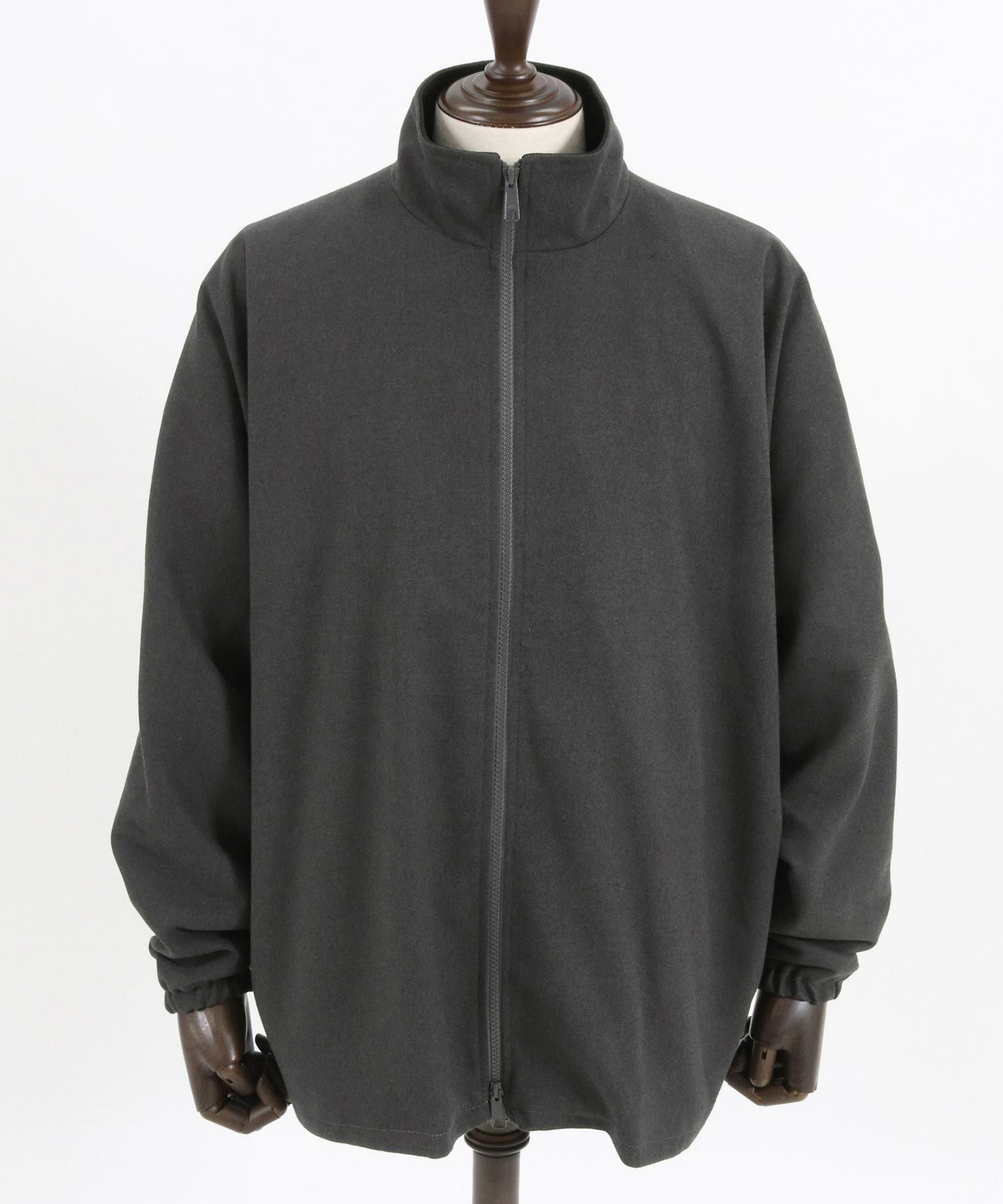70%OFF【CAMBIO(カンビオ)】Slightly Brushed TR Stand Collar Jacket