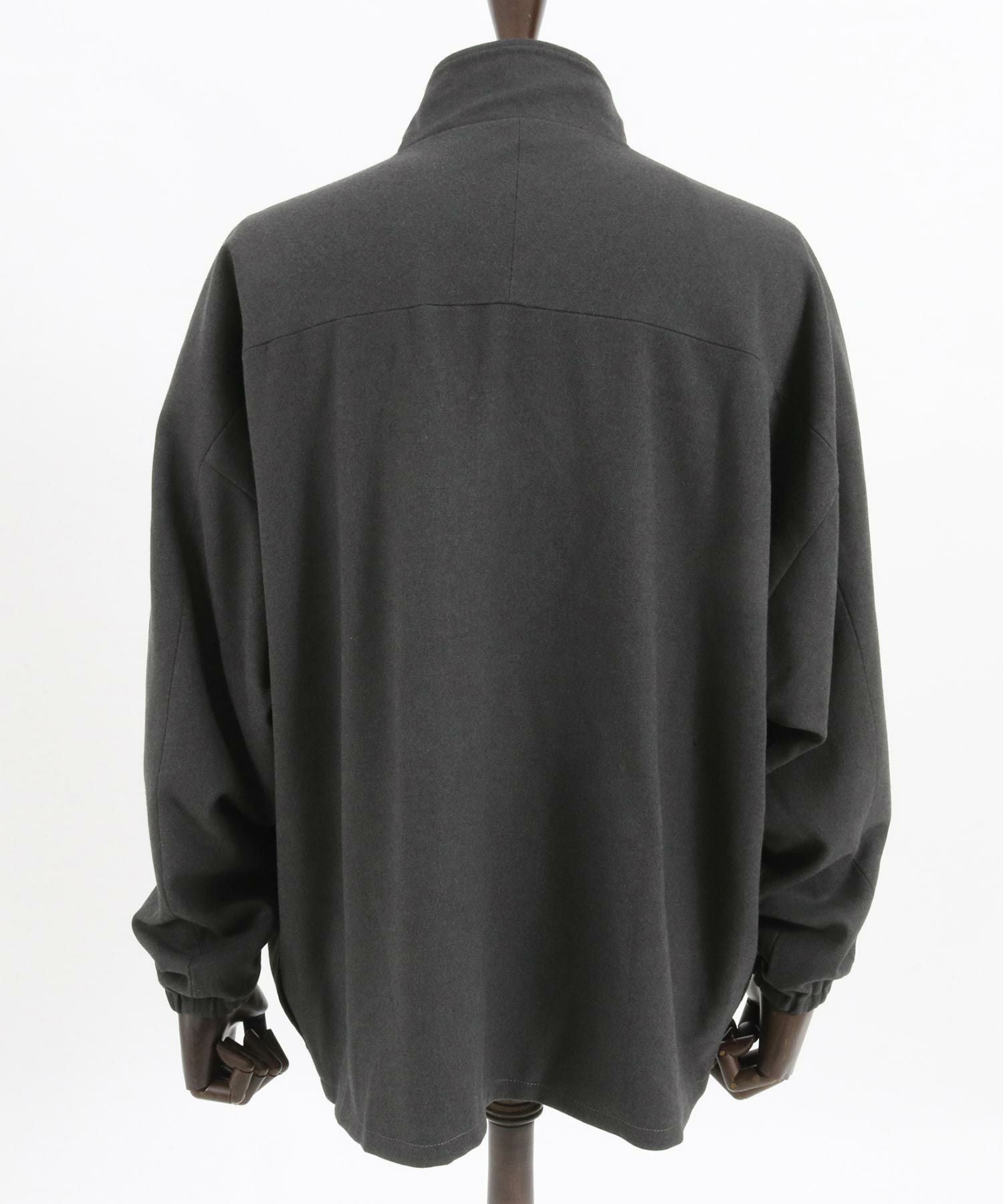 70%OFF【CAMBIO(カンビオ)】Slightly Brushed TR Stand Collar Jacket