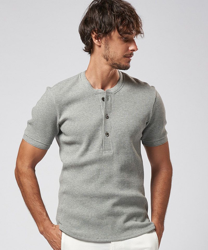 wjk】waffle henley ヘンリーネックカットソー(7974 wf17d) | CAMBIO