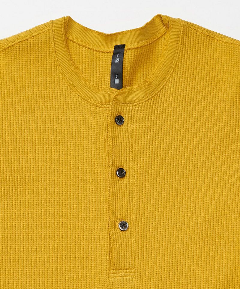 wjk】waffle henley ヘンリーネックカットソー(7974 wf17d) | CAMBIO 