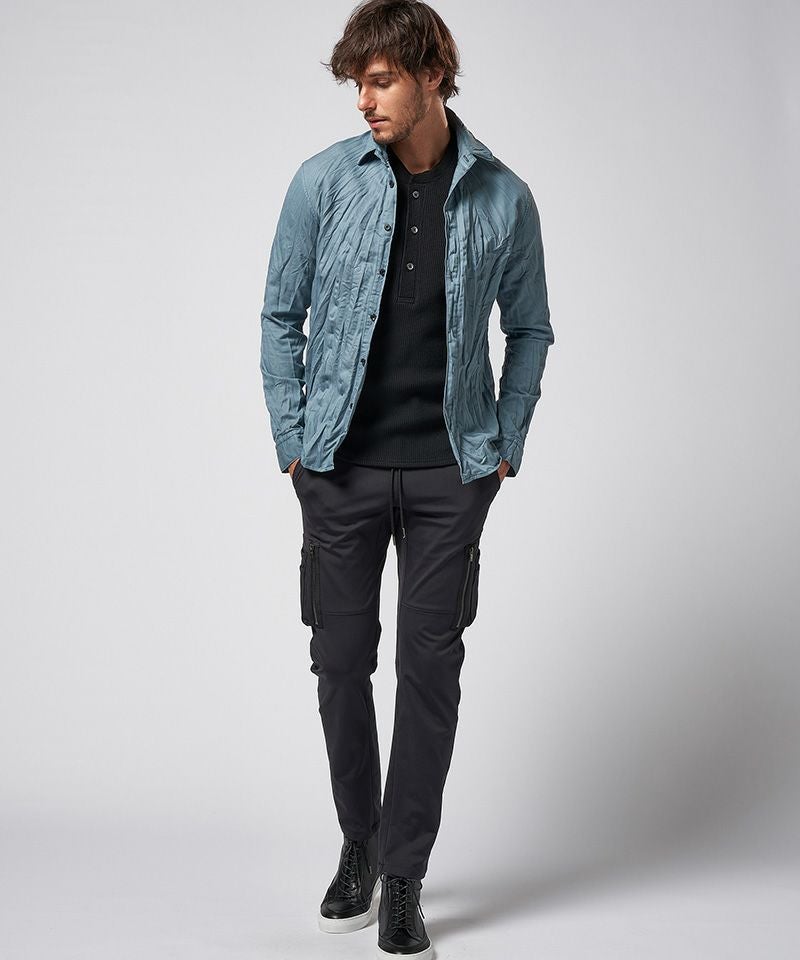 wjk】twist wrinkle shirt シャツ(4314 cs63d) | CAMBIO カンビオ