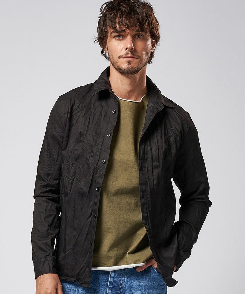 wjk】twist wrinkle shirt シャツ(4314 cs63d) | CAMBIO カンビオ