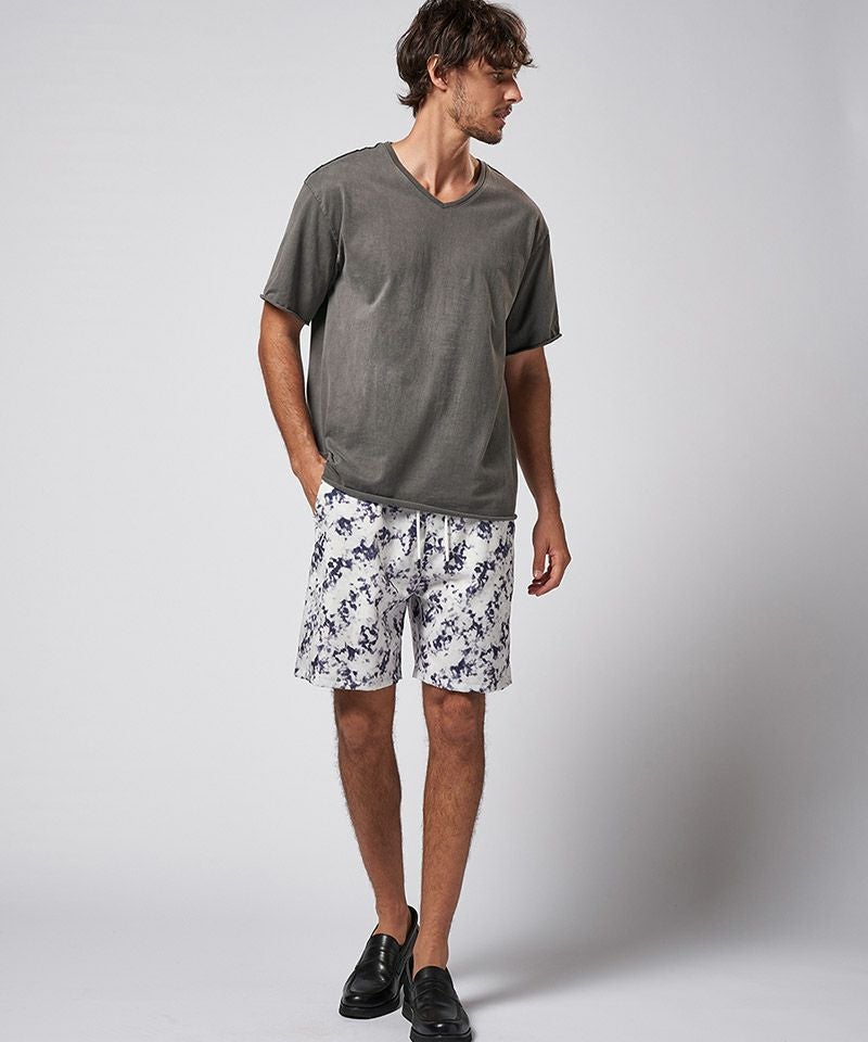 wjk】wide cut-off V-neck S-S VネックTシャツ(7328 js01d) | CAMBIO