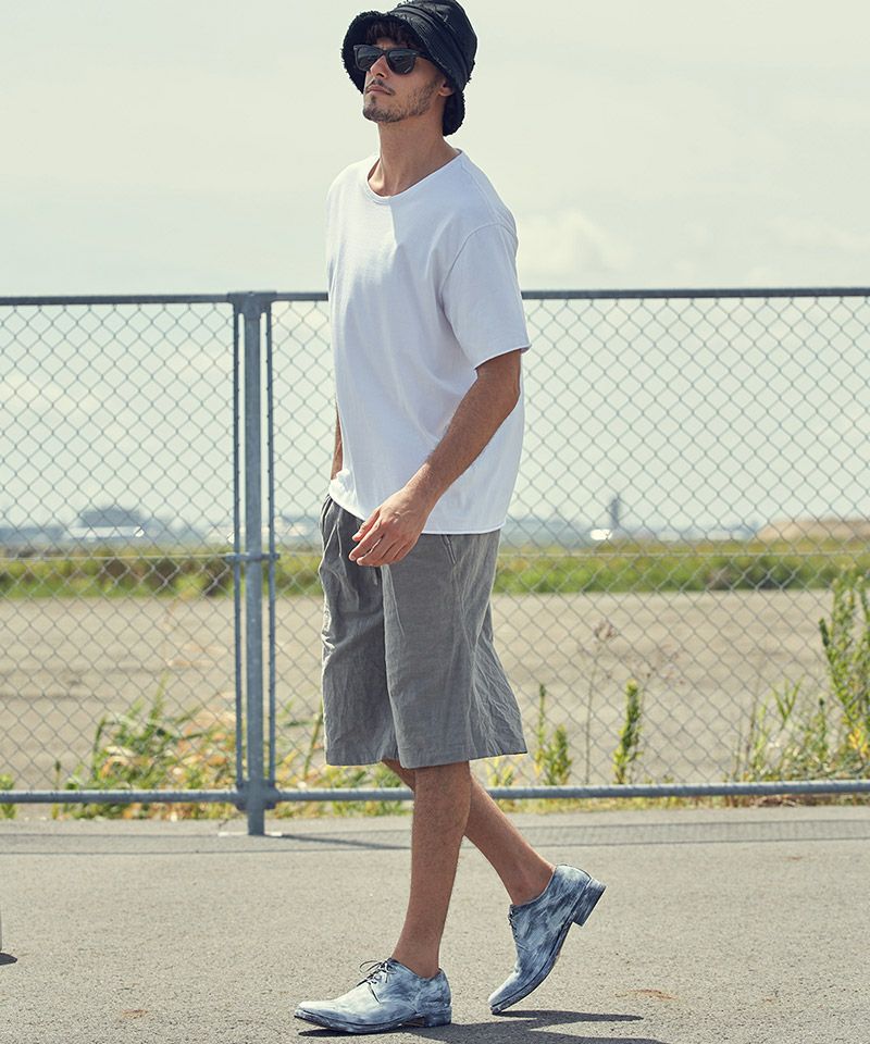 wjk】 wide cut-off crew-neck S-S Tシャツ(7327 js01d) | CAMBIO カンビオ