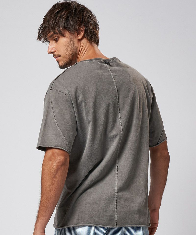 wjk】 wide cut-off crew-neck S-S Tシャツ(7327 js01d) | CAMBIO カンビオ