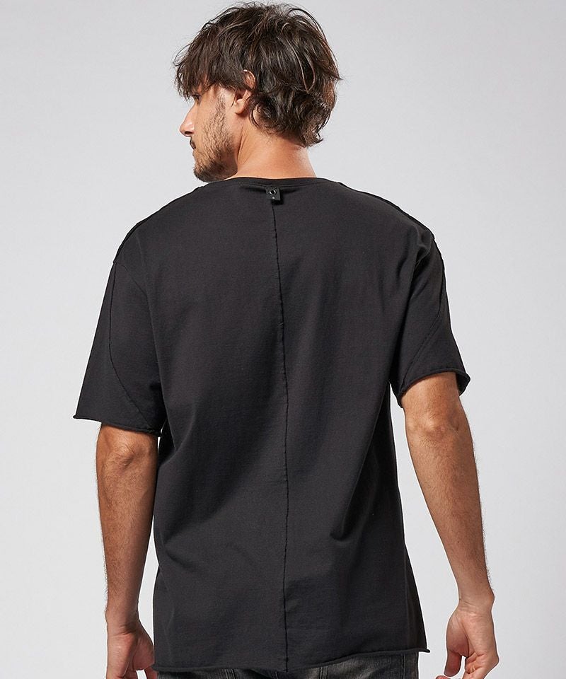 wjk】 wide cut-off crew-neck S-S Tシャツ(7327 js01d) | CAMBIO カンビオ