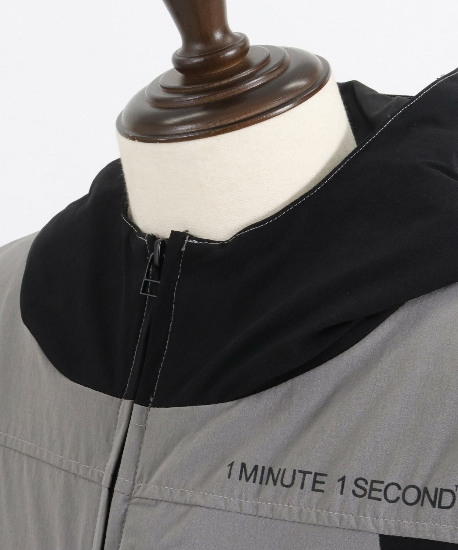 50%OFF【1minute 1second(ワンミニットワンセカンド)】stretch nylon
