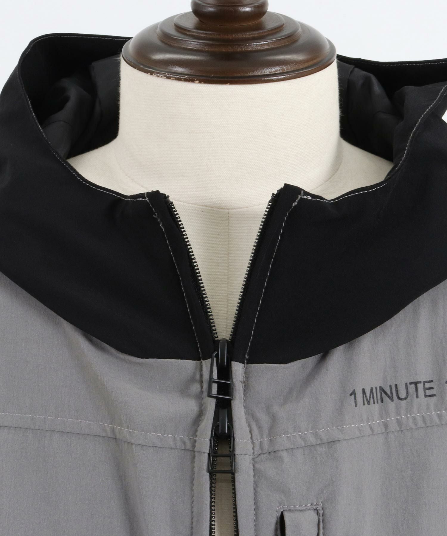 50%OFF【1minute 1second(ワンミニットワンセカンド)】stretch nylon