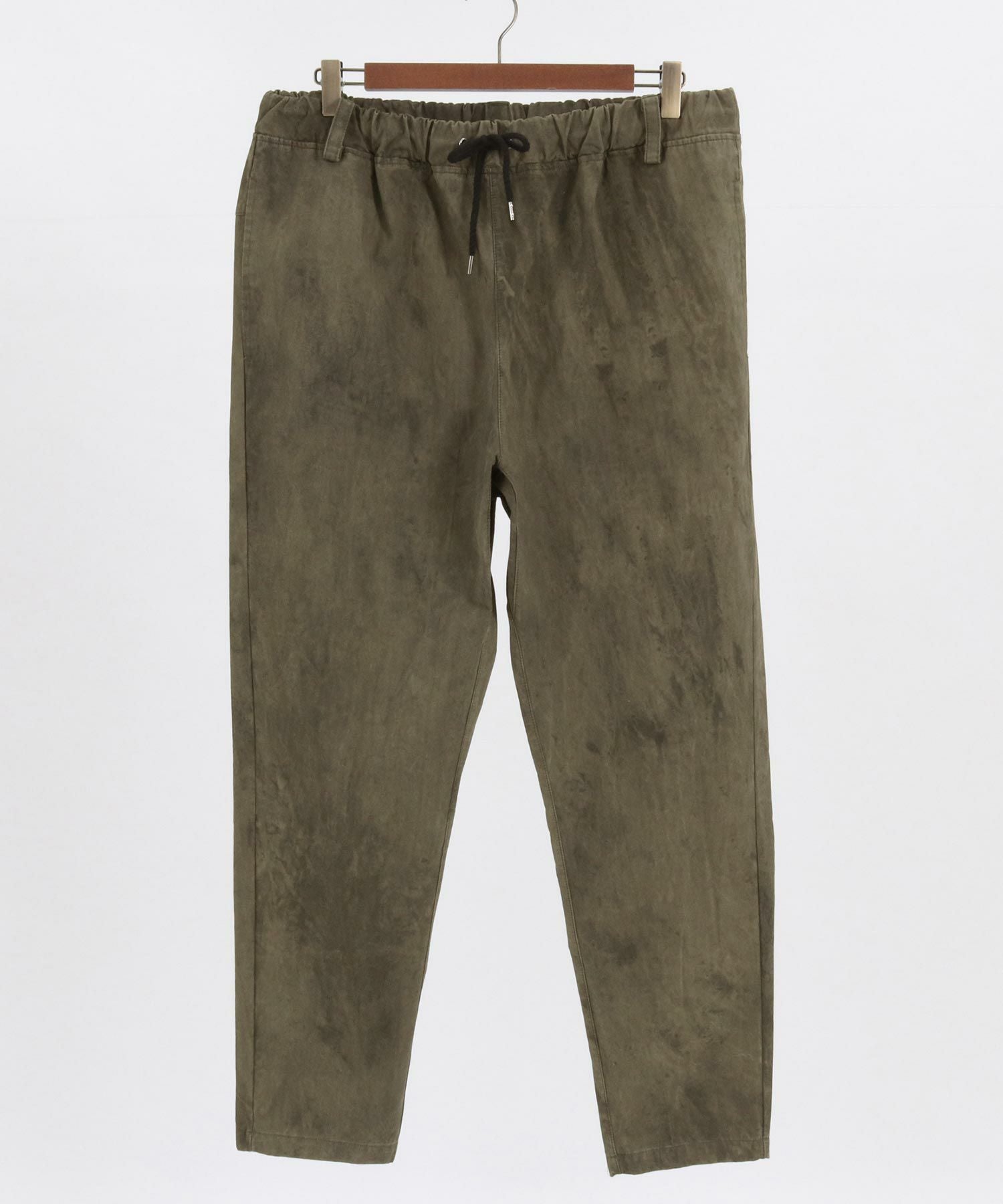 50%OFF【CAMBIO(カンビオ)】Cotton Tie dye Pants ジョガーパンツ