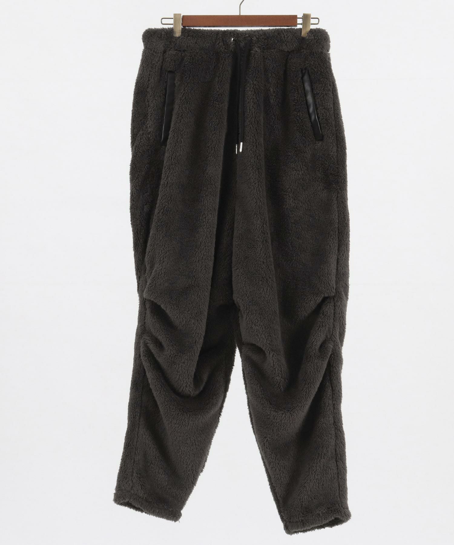 70%OFF【CAMBIO(カンビオ)】Short Microfur Balloon Pants バルーン