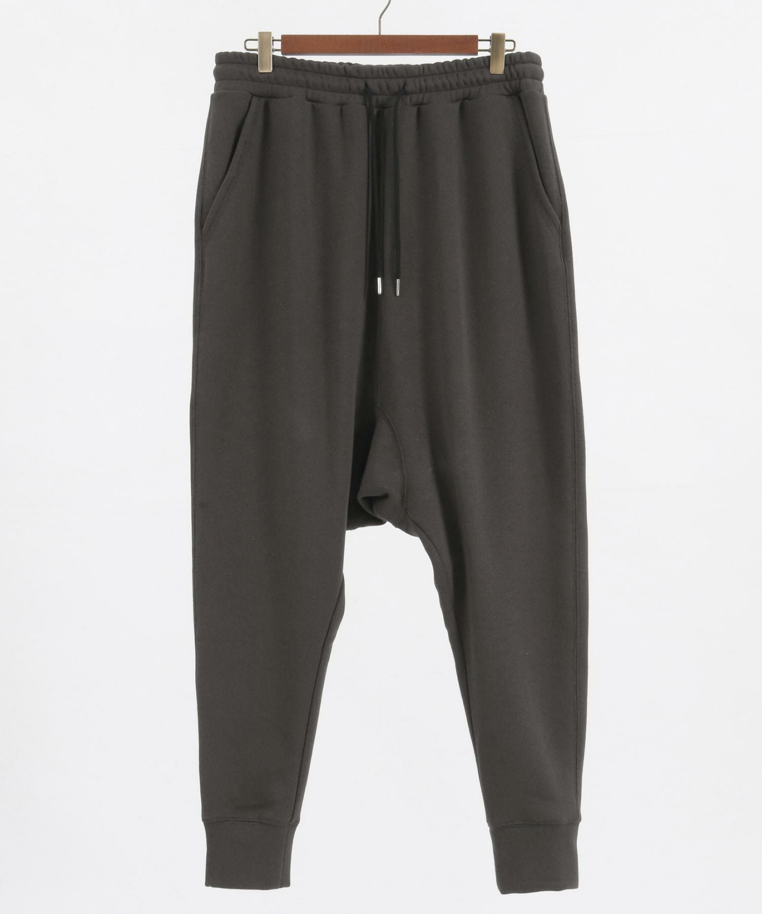 【CAMBIO】スウェットサルエルパンツ 60%OFF【CAMBIO(カンビオ)】Back Shaggy Sweat Sarouel Pants サルエル