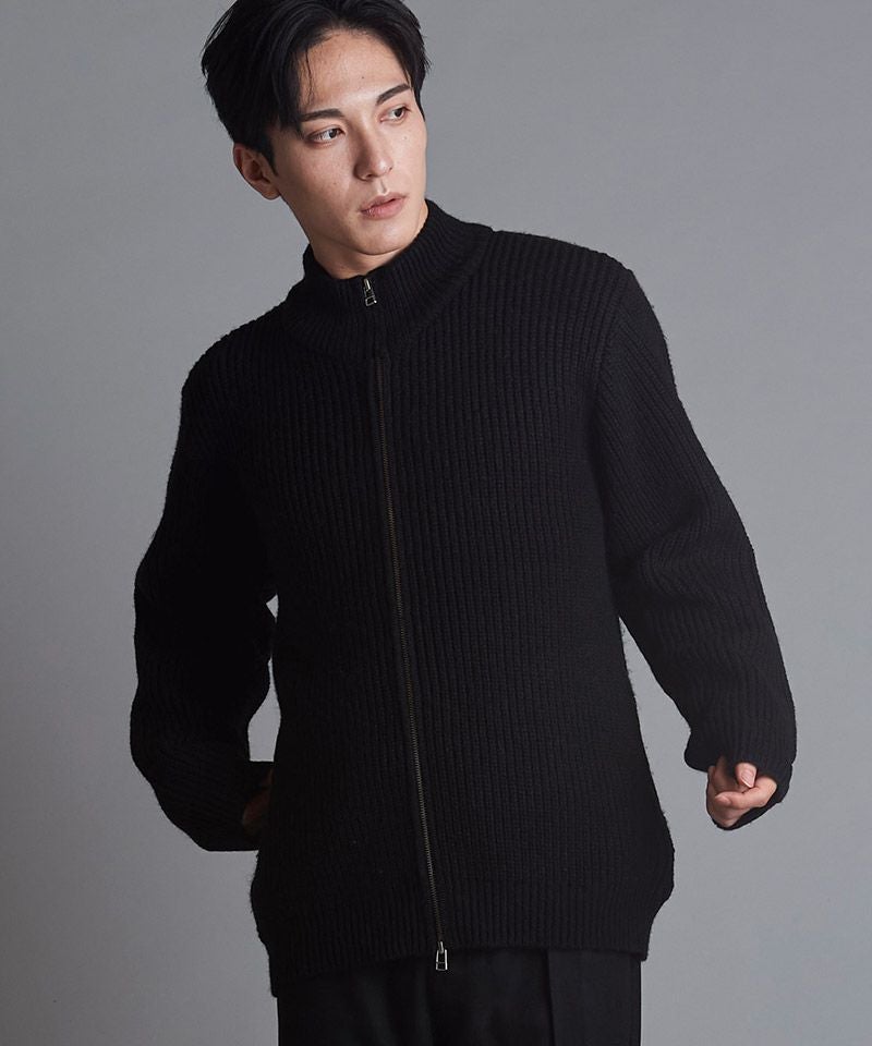 70%OFF【NO ID.(ノーアイディー)】ﾄﾞﾗｲﾊﾞｰｽﾞﾆｯﾄZIP-CD カーディガン