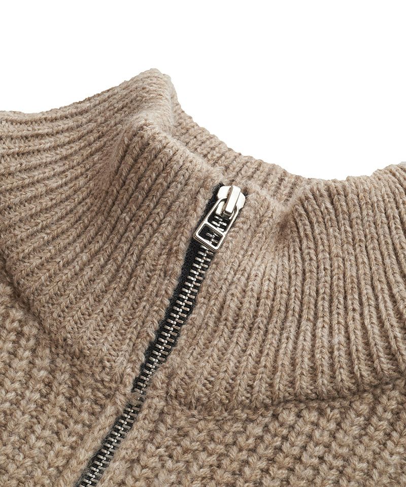 70%OFF【NO ID.(ノーアイディー)】ﾄﾞﾗｲﾊﾞｰｽﾞﾆｯﾄZIP-CD カーディガン