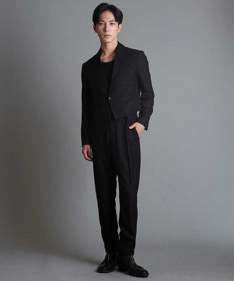 60%OFF【NO ID.(ノーアイディー)】ﾋﾟｰｸﾄﾞﾗﾍﾟﾙ1BｼｮｰﾄJKT ジャケット