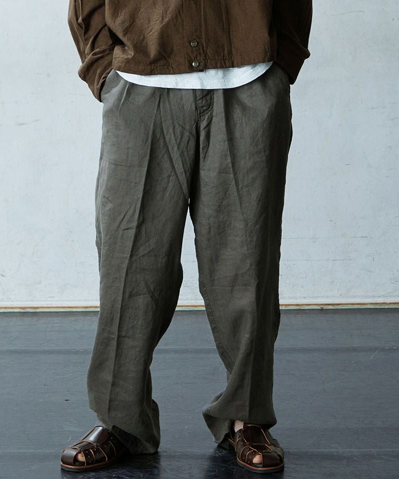 EGO TRIPPING(エゴトリッピング)】LINEN WORKTROUSERS トラウザー