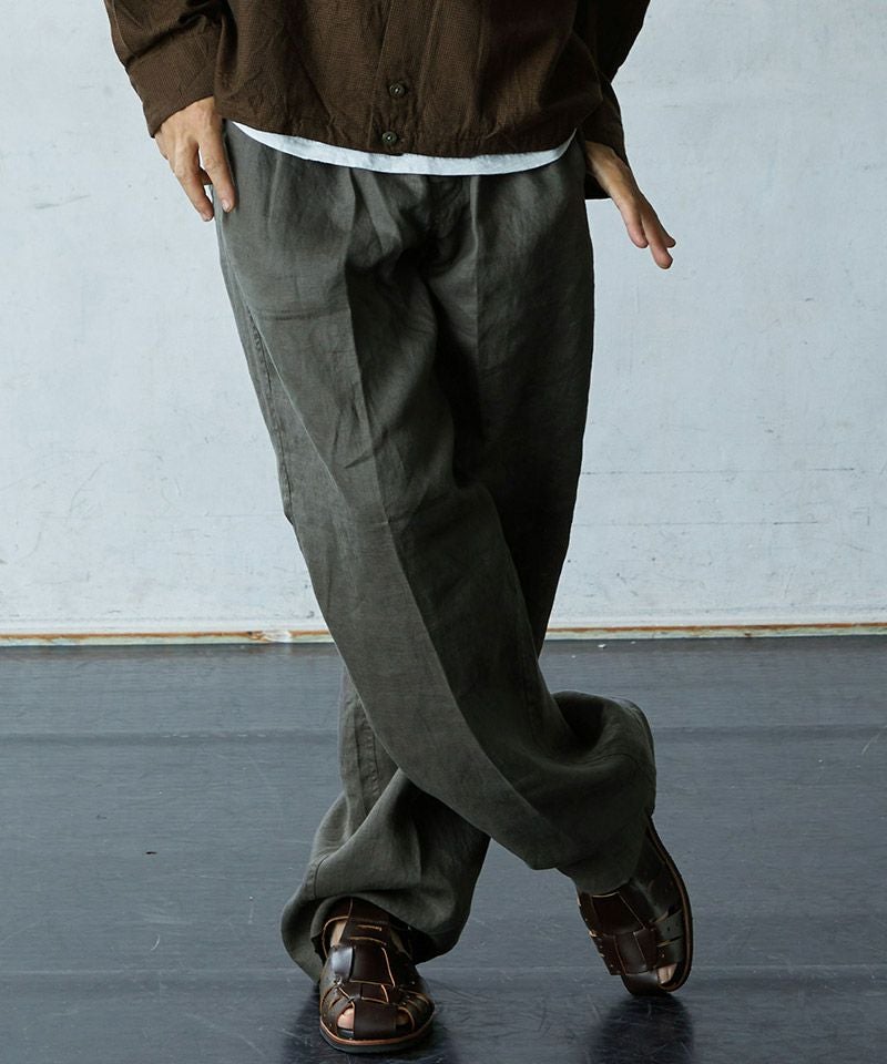 EGO TRIPPING(エゴトリッピング)】LINEN WORKTROUSERS トラウザー