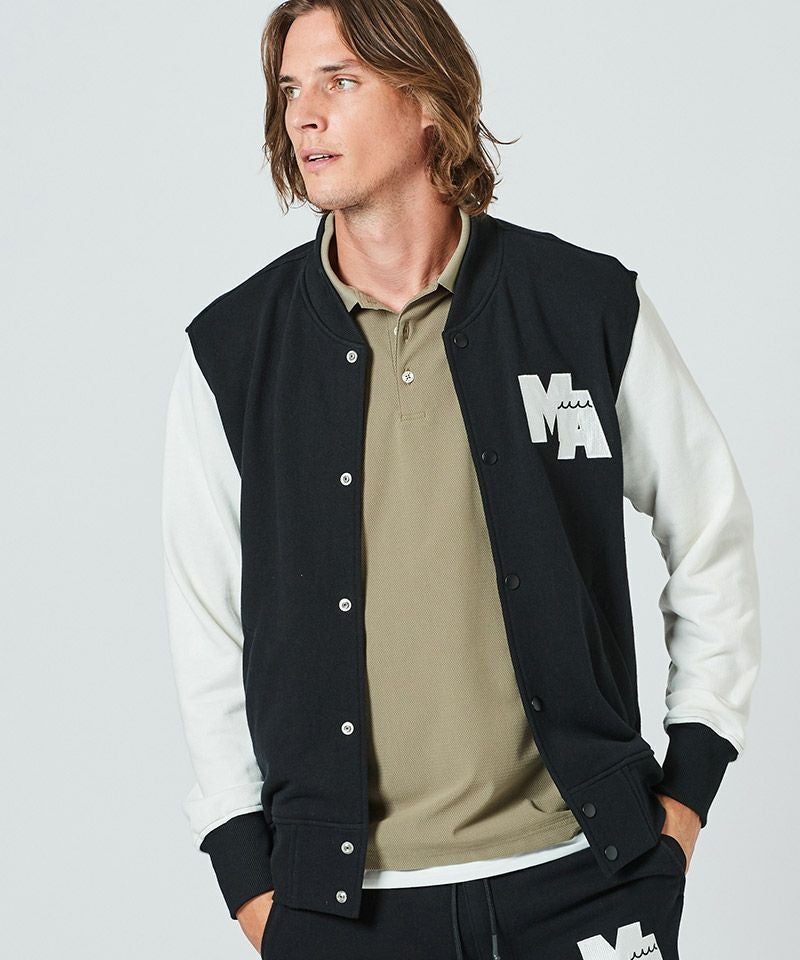 muta×ACANTHUS (ムータ×アカンサス)コラボスタジャン　超美品 ACANTHUS(アカンサス)】muta Sweat Varsity Jacket スタジャン(MA2407