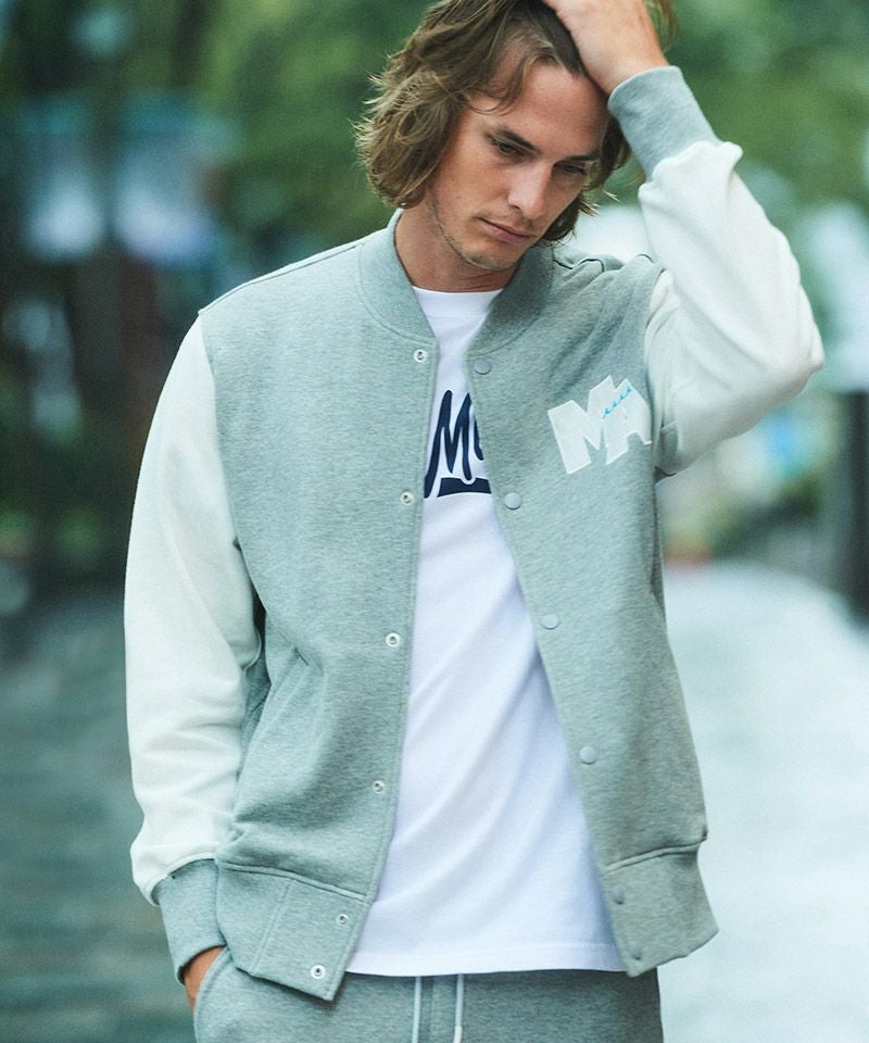 ACANTHUS(アカンサス)】muta Sweat Varsity Jacket スタジャン(MA2407