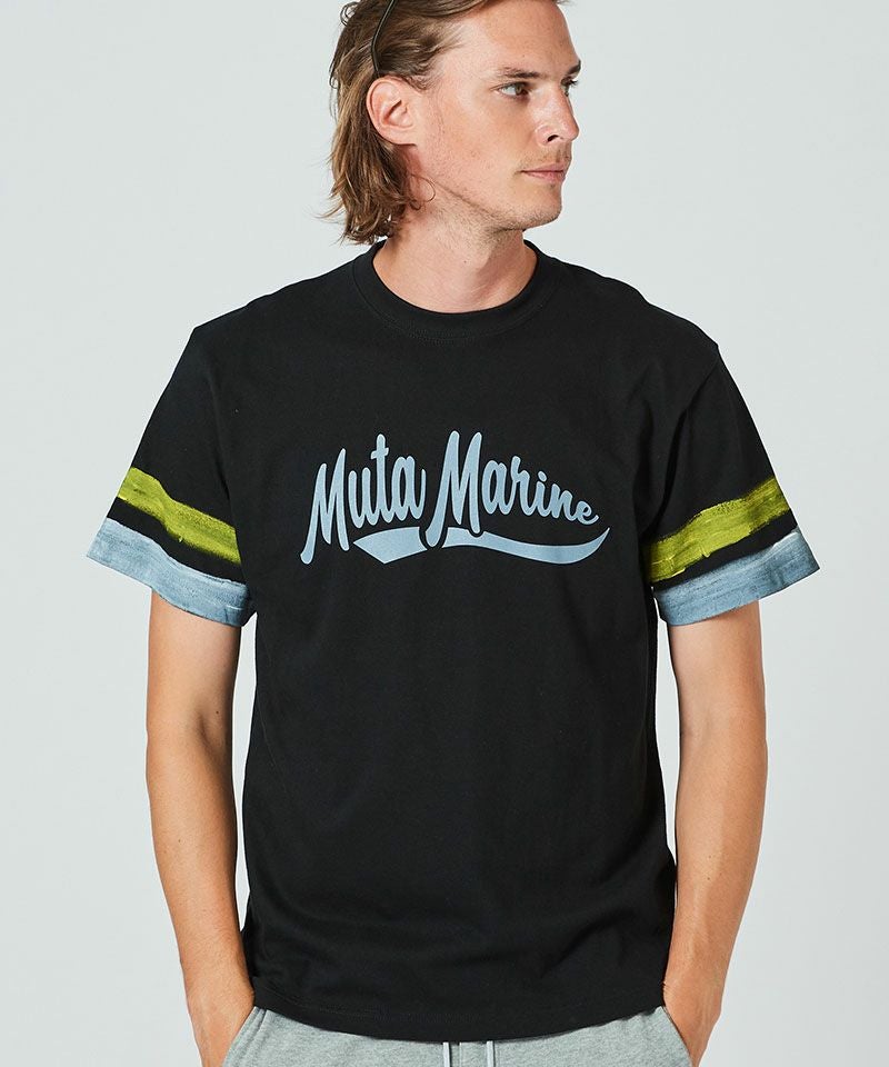 ACANTHUS★muta Hand Border Paint Tee ACANTHUS(アカンサス)】muta Paint Border Tee Tシャツ(MA2315