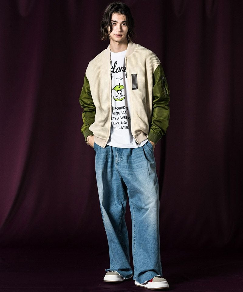30%OFF【glamb(グラム)】Knit Body MA-1 ニットボディエムエーワン 