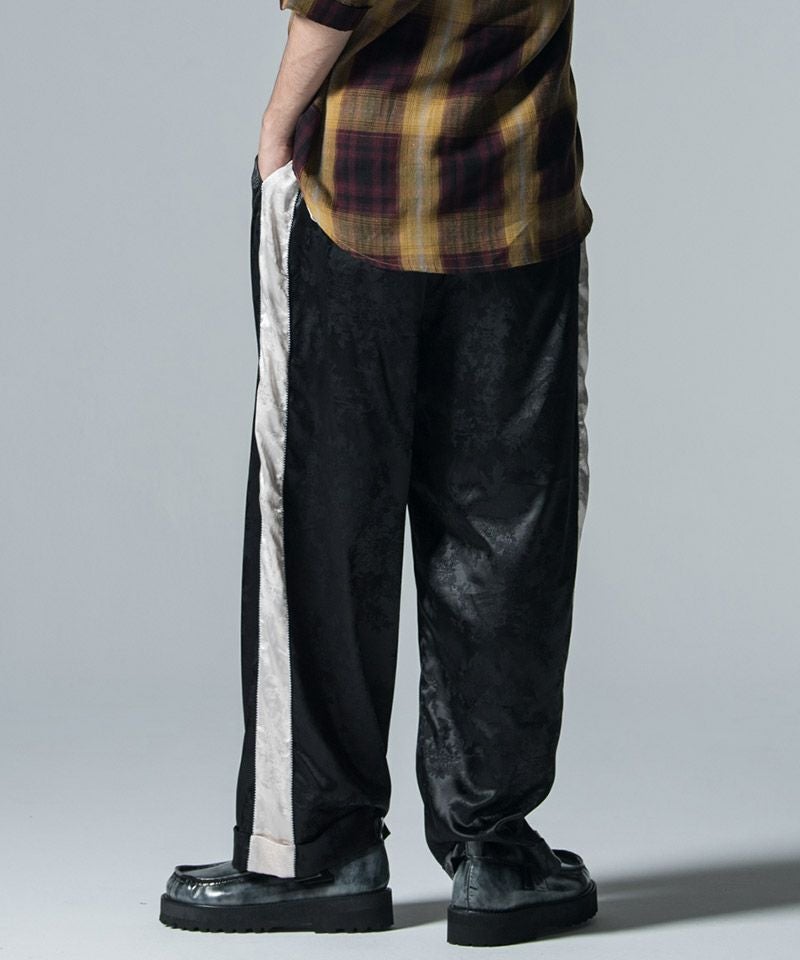 20%OFF【glamb(グラム)】Flower Jacquard Line Pants フラワー