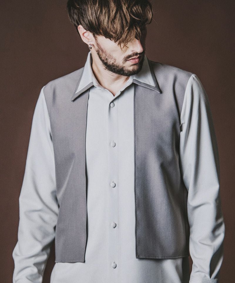 60%OFF【NO ID.(ノーアイディー)】ﾁｪﾝｼﾞﾝｸﾞﾚｲﾔｰﾄﾞSH シャツ (453006
