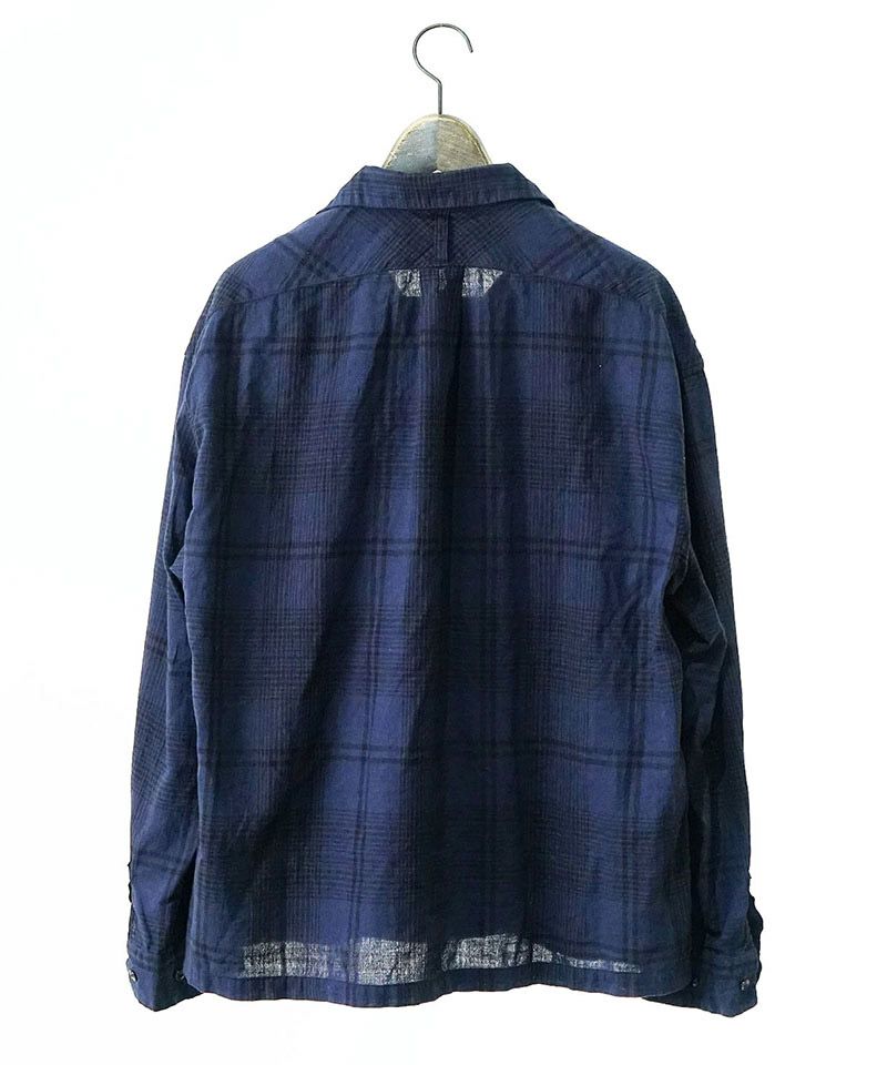 EGO TRIPPING(エゴトリッピング)】 DOBBY CHECKSHIRTS チェックシャツ