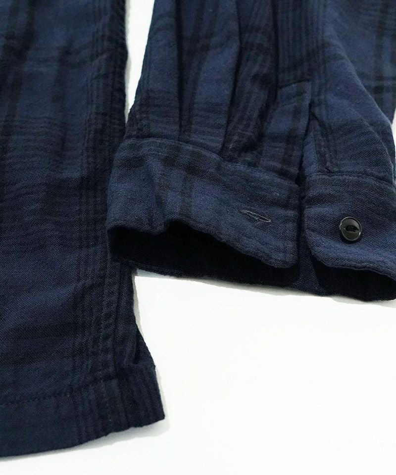 EGO TRIPPING(エゴトリッピング)】 DOBBY CHECKSHIRTS チェックシャツ