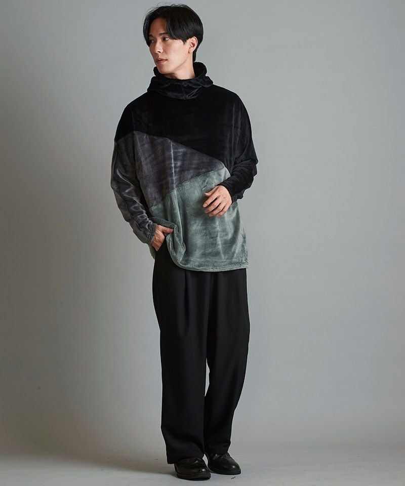 70%OFF【NO ID.(ノーアイディー)】ｼｬｷﾞｰｽﾄﾚｯﾁﾎﾞﾘｭｰﾑﾈｯｸﾊﾟｰｶ プル