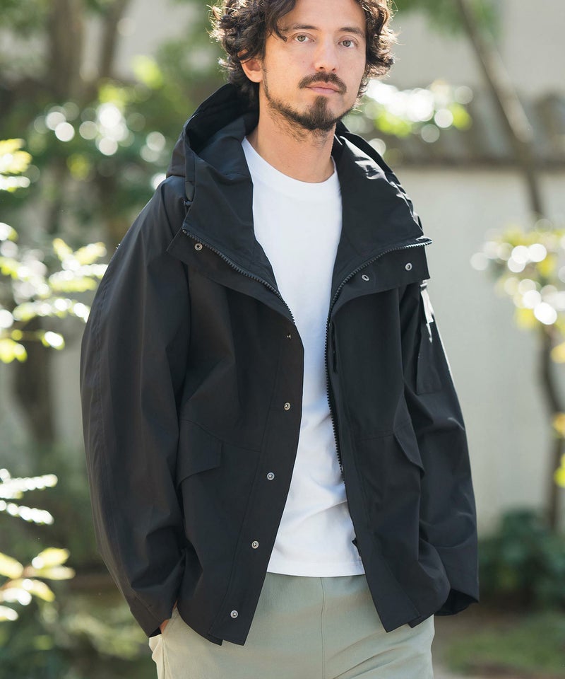 50%OFF【CAMBIO(カンビオ)】3 layer Military Hooded Jacket 