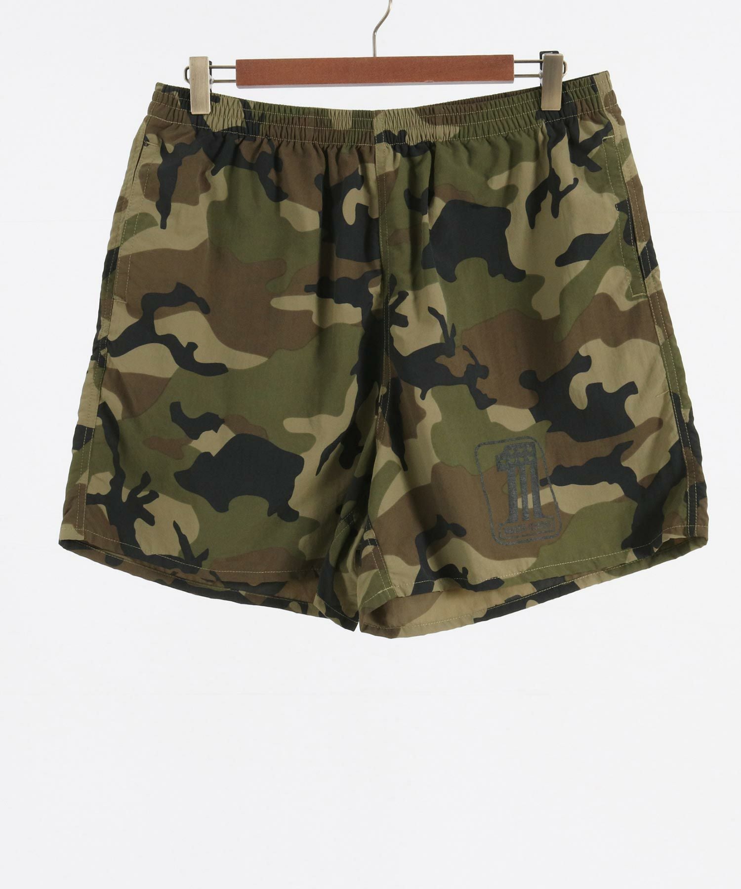 【1minute 1second(ワンミニットワンセカンド)】ショートパンツ 50%OFF【1minute 1second(ワンミニットワンセカンド)】one logo nylon