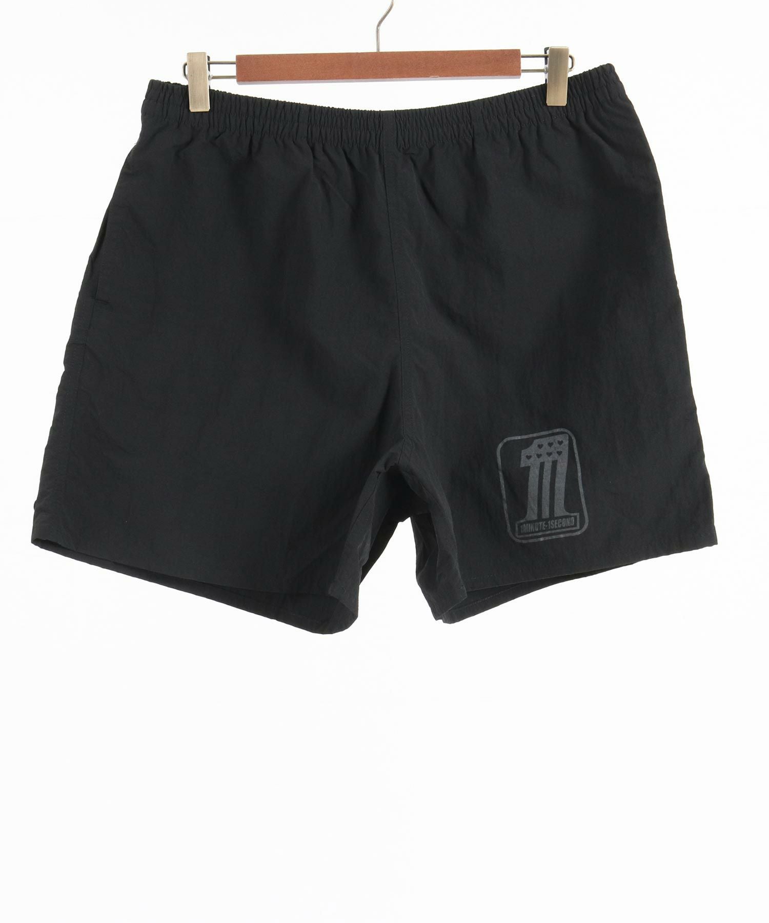 50%OFF【1minute 1second(ワンミニットワンセカンド)】one logo nylon